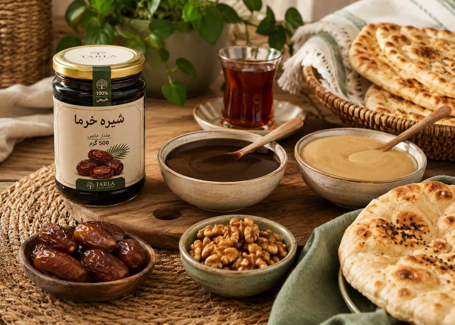 مزایای شیره خرما نیم کیلویی