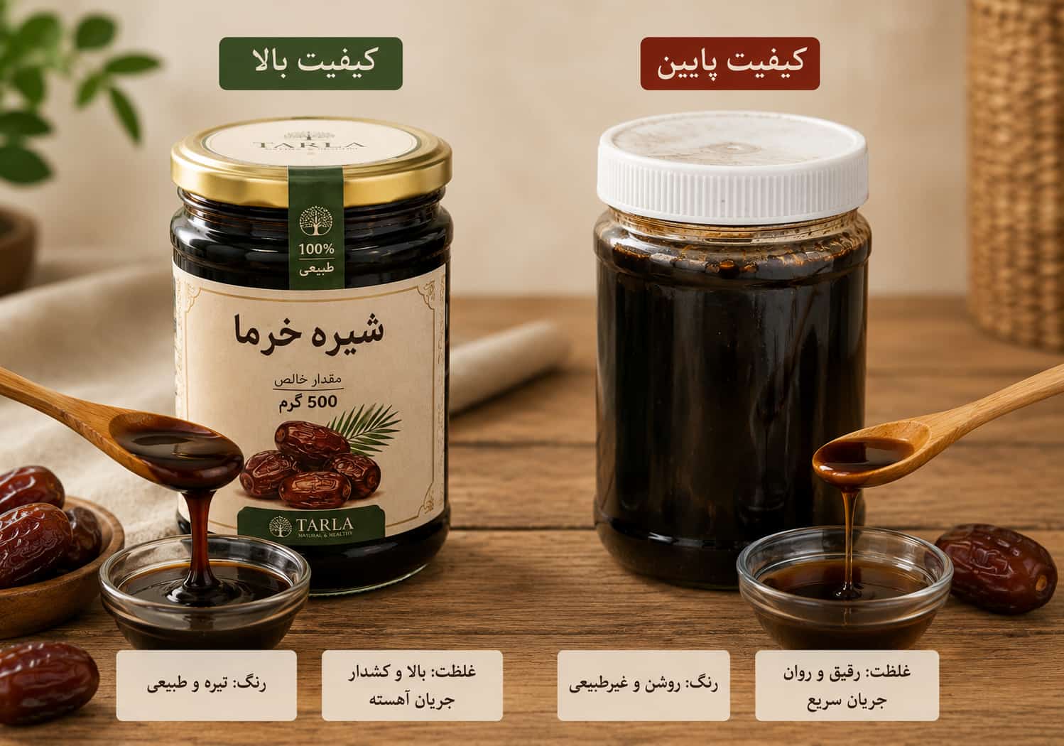 خرید شیره خرما نیم کیلویی