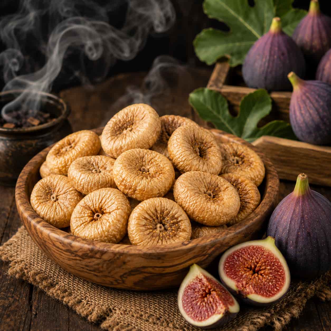 انجیر خشک دودی