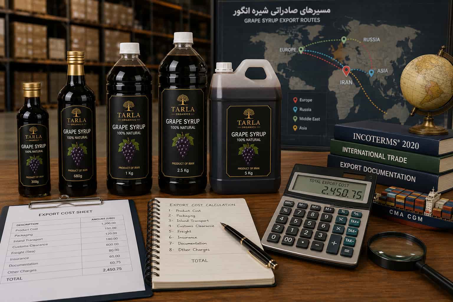 قیمت شیره انگور صادراتی