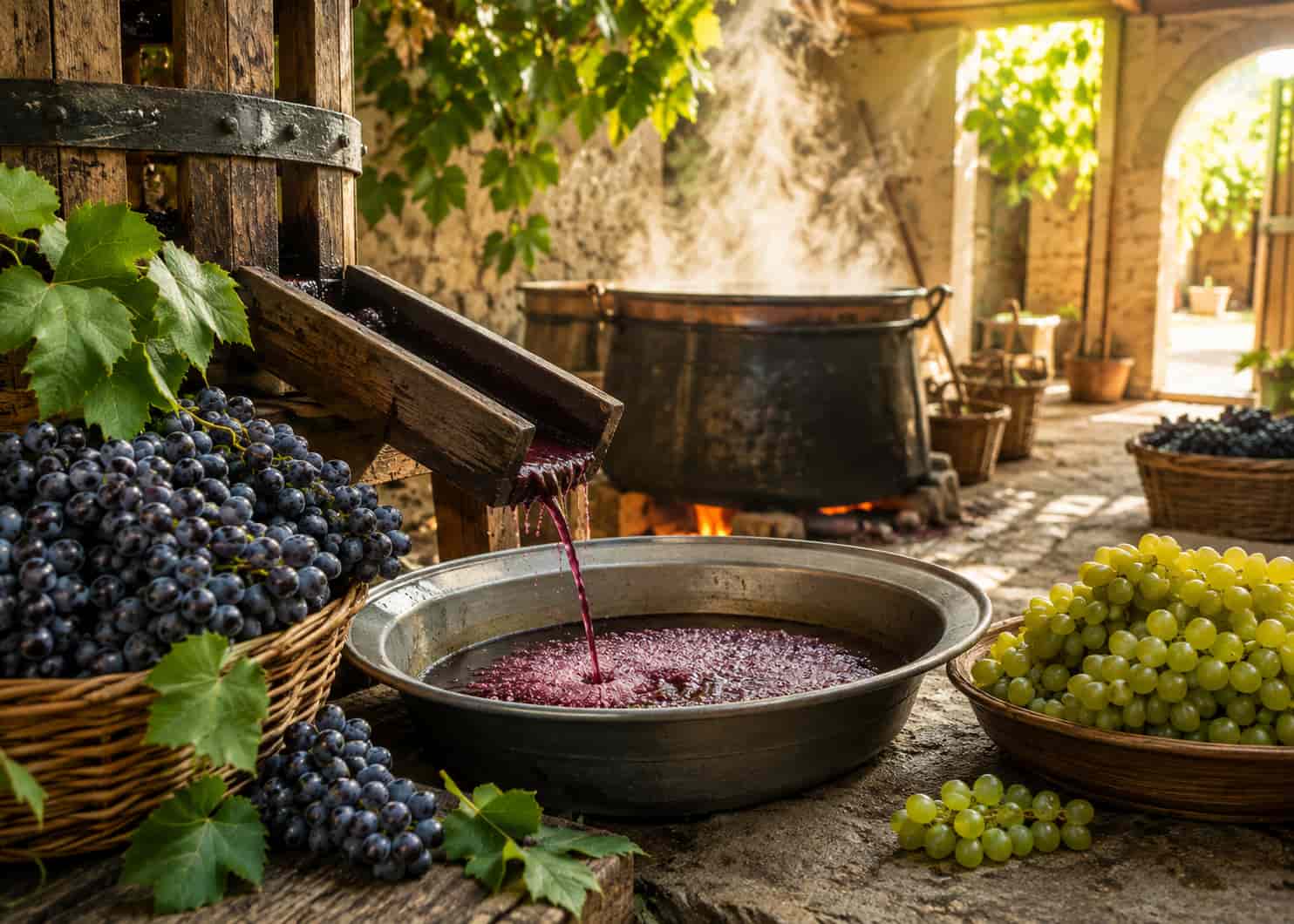 تهیه شیره انگور خانگی