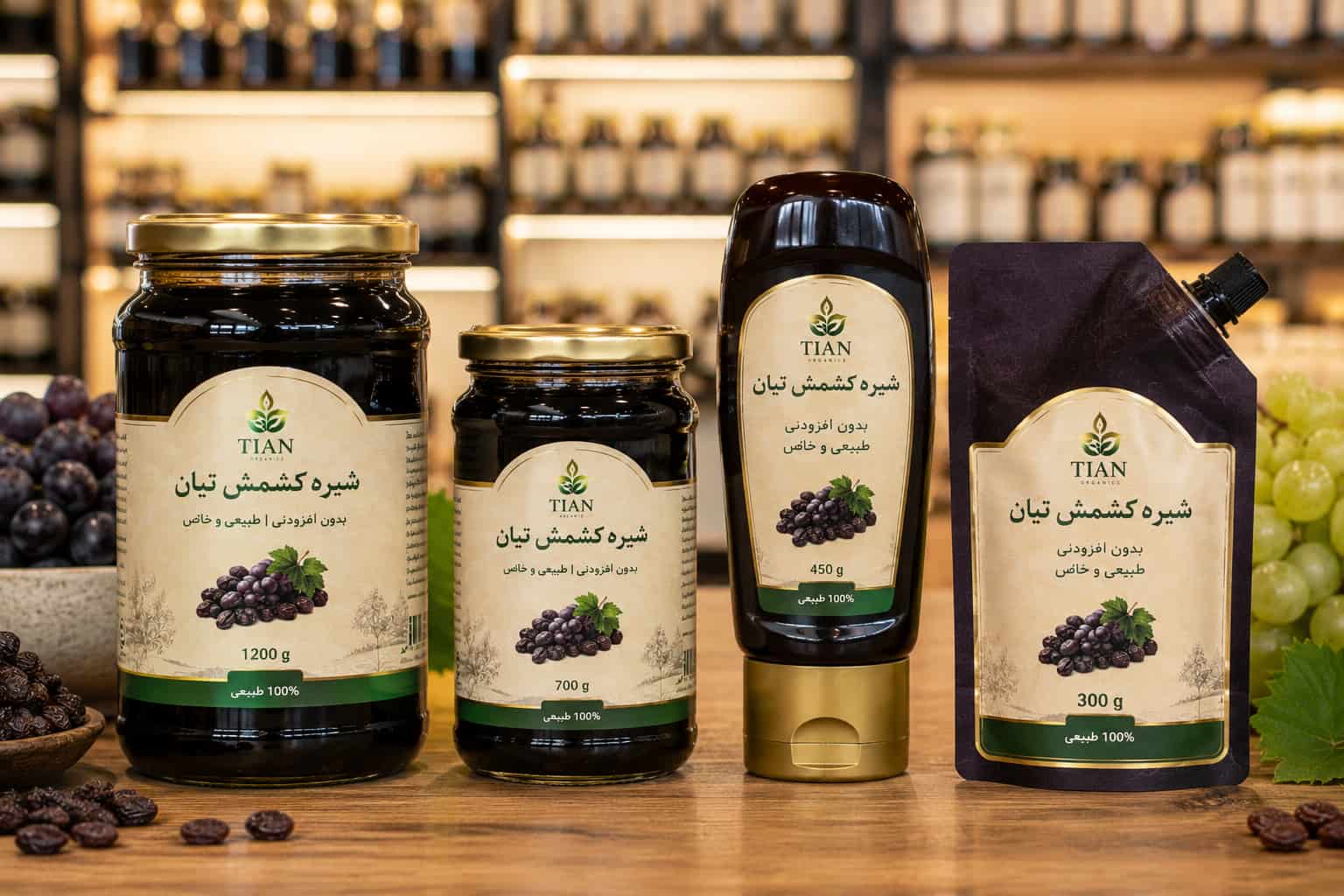 قیمت و وزن شیره کشمش
